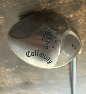 Callaway Big Bertha Hawk Eye VFT Titanium 3 Wood Regular Flex Graphite Shaft RH - Picture 1 of 6