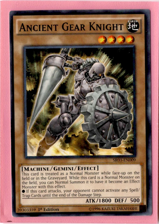 Ancient Gear Knight | SR03-EN009 | Yu-Gi-Oh! TCG - Image 1 of 1