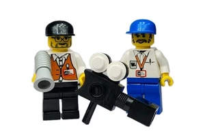 NEW LEGO® Director And Cameraman Minifigures Movie Studios 1349 stu001 stu002 - Picture 1 of 1