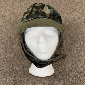 Sombrero de invierno alemán Bundeswehr Flecktarn 1993 58 gorra de campo para clima frío - Imagen 1 de 5
