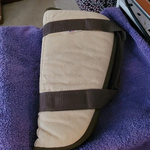 Vintage Bob Allen 13 Zoll Waffentasche Khali farbiges Canvas sehr guter Zustand - Bild 1 von 3