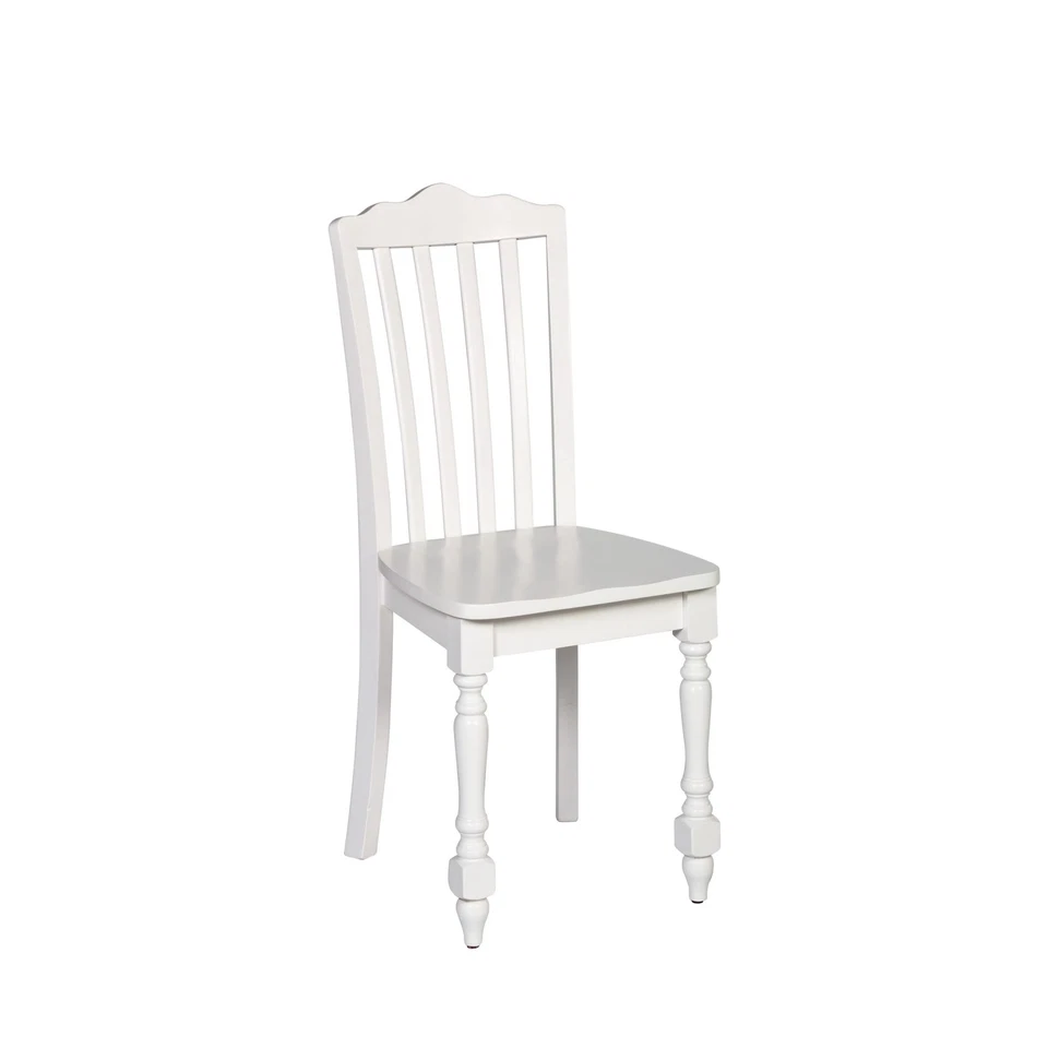 Furniture Lauren Wood Dining or Desk Chair, White - Image 1 of 2