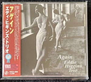 * EDDIE HIGGINS TRIO * AGAIN * (1998) * Japan * CD * obi * VENUS RECORD - Imagen 1 de 2