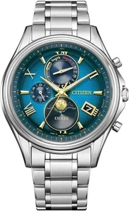 CITIZEN EXCEED BY1020-61W Firefly Night Eco Drive Direct Flight Men's Watch - Picture 1 of 6