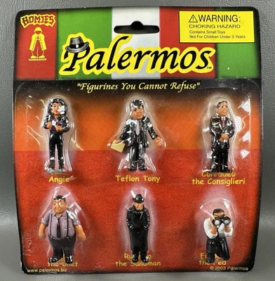 Vintage Italian Homies Palermos 6 Figure Box Set 2003 HTF Sealed - Image 1 of 4