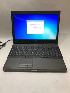 Dell Precision M4600 15" Intel Core i7 4GB RAM 250GB SSD Windows 7 READ DESC -DW - Picture 1 of 10