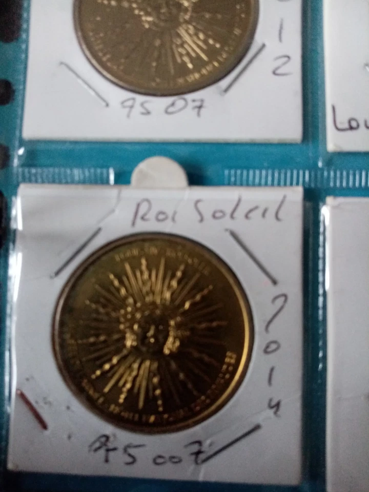 médaille touristique monnaie de paris  MDP  75007  louis XIV 2014 - Photo 1/1