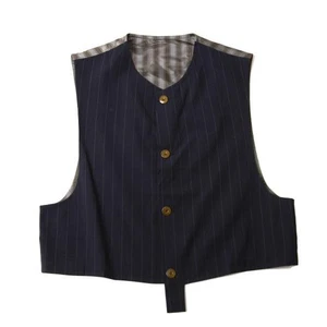 EMPORIO ARMANI Striped Round Neck Vest Size 48(K-151316) - Picture 1 of 12