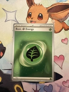 Basic Grass Energy 001 SV EN Cosmo Scarlet & Violet 151 Pokemon Holo Foil Nice! - Bild 1 von 2