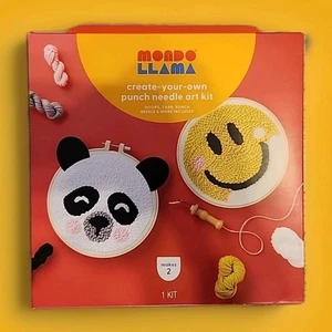 Mondo Llama Create-Your-Own Punch Needle Art Kit Garn & Punch Nadel enthalten  - Bild 1 von 1