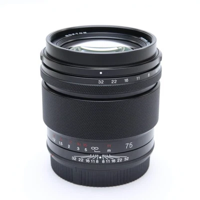 Voigtlander NOKTON 75mm F/1.5 ASPH. (for Canon RF mount) -Near Mint- #521 - Image 1 of 4