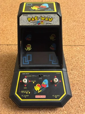 Juego arcade de mesa Pac-Man de colección con folleto - 1981. Coleco (probado, funcionando) Foto 1 de 4