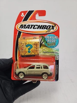 Matchbox 2005 Treasure Inside #55 Volvo XC90 gris plata Foto 1 de 4