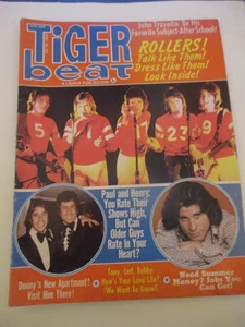 Bay City Rollers, Donny Osmond, Lindsay Wagner - Tiger Beat Magazine 1976 - Foto 1 di 9