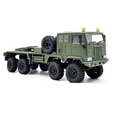 1/18 RC Military Truck 8WD All Wheel Steering Electric RTR Off Road Car 2Speed - Image 1 of 4