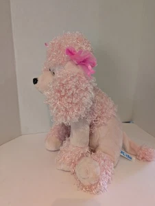 Peluche Barboncino Rosa Kids of America 14 Pollici 2005 Peluche Giocattolo - Foto 1 di 12