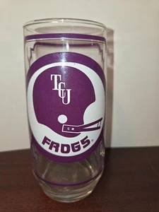 TCU HORNED FROGS SAM'S COLLECTIBLE SERIES VINTAGE DRINKING GLASS!! - Picture 1 of 2