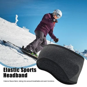 Moisture-wicking Headband Anti-sweat Fitness Gear Winter Ponytail for Outdoor - Picture 1 of 12