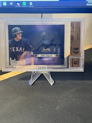 2012 Bowman Sterling - Prospect Autographs Joey Gallo #BSAP-JGA (AU, RC) - Image 1 of 2