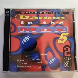 Dance To The Max 5 - 2 Disc CD 1996 90’s Motiv8 Ntrance Moore - Picture 1 of 6