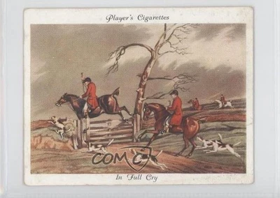 1938 Player's Old Hunting Prints Tobacco In Full Cry #2 1md - Image 1 of 3