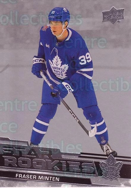 2023-24 Upper Deck NHL Star Rookies #23 Fraser Minten - Image 1 of 1