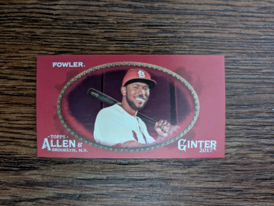 DEXTER FOWLER 2017 Allen & Ginter X RED MINI 2/5 Card PWE - Image 1 of 1