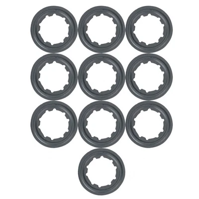 For Dodge W150/W250/W350 1990-1993 A/C Compressor Gaskets | Pack of 10 | Metal - Image 1 of 3