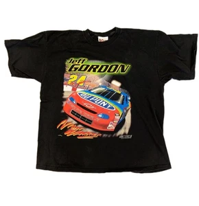 Camiseta De Colección Años 90 NASCAR Jeff Gordon Night Warrior XL Estampado Completo Carreras  - Imagen 1 de 9