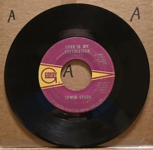 Edwin Starr: twenty-five miles / love is my destination - Gordy 7" Single 45 RPM - Picture 1 of 2