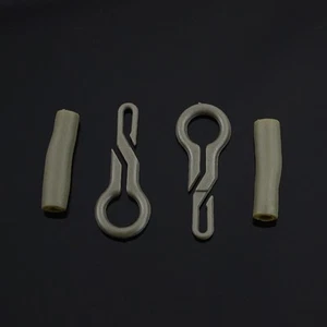25pcs/Bag Back Clip Rubber Back Clip Green Color Iscas PE Material Pesca - Picture 1 of 10