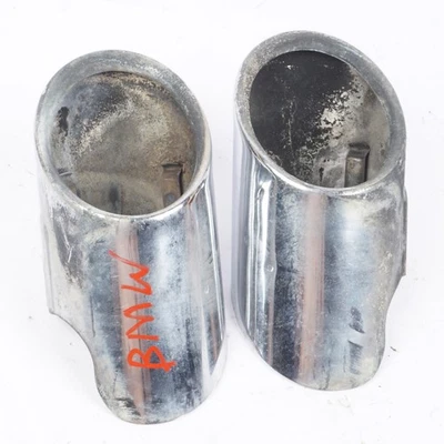 2007-2011 宝马 E90 E91 E92 消声器排气管尾尖 328i 328 323i 320i 325i — 第 1/4 张图片