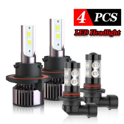 Kit combinado de faros antiniebla LED H13 9145 para Dodge Caliber 2007 2008 2009 Foto 1 de 4