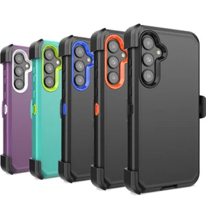 Für Samsung Galaxy A35 5G Hülle Hybrid Robust + Gürtelclip Fit Otterbox Defender - Bild 1 von 17
