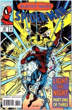 SPIDER-MAN #38 Marvel Comics (1993) Light The Night Part 1 Electro APP!