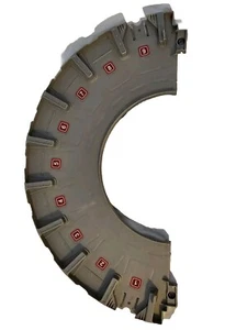 Hot Wheels Ultimate Garage Level 4 Parking 9 Spot CMP80 REPLACEMENT PART ONLY - Picture 1 of 3
