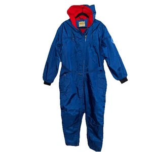 Ski-Doo Bombardier Crossbody Zip One Piece Snowmobile Snow Suit Mens M - Picture 1 of 7