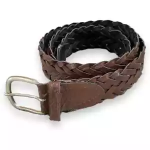 Kid’s Brown Weave Belt - Picture 1 of 2