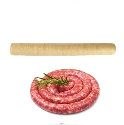 Carcasas para salchichas 15M 26 mm tubo de colágeno carne intestino relleno no comestible Foto 1 de 4