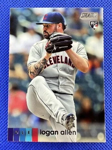 Logan Allen Topps Stadium Club 2020 #271 béisbol radiocontrol Cleveland Indians - Imagen 1 de 2