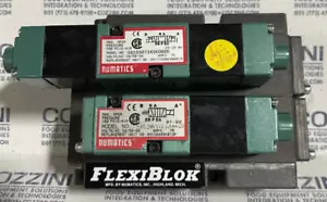 Numatics Verteilerbaugruppe mit 2 Magnetventilen 082SS, 081SA - Bild 1 von 4