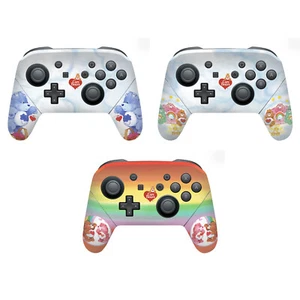 OFFICIAL CARE BEARS CLASSIC VINYL SKIN DECAL FOR NINTENDO SWITCH PRO CONTROLLER - Zdjęcie 1 z 8