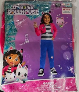 Gabbys Dollhouse Toddler Halloween Costume 2T Cat Ears Netflix Disguise L5a - Picture 1 of 8