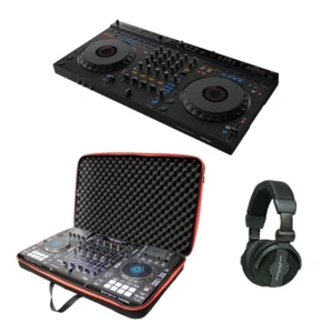 AlphaTheta DDJ-GRV6 DJ controller with EVA Carry Bag + Headphones - Picture 1 of 5