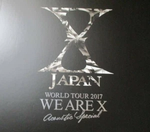 X JAPAN WORLD TOUR 2017 Broschüre Broschüre Yoshiki Toshi Pata Heide Sugizo Versteck - Bild 1 von 1