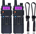 BAOFENG UV5R III VHF UHF WALKIE TALKIES DUAL-BAND HAM HANDHELD TWO-WAY RADIO LOT