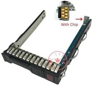 651687-001 2,5 pouces support de disque dur plateau caddy pour serveur HP G8 G9 - Photo 1/6