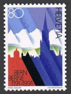 Switzerland 889, MNH. Michel 1443. Bern, 800th Ann. 1991. - Picture 1 of 1