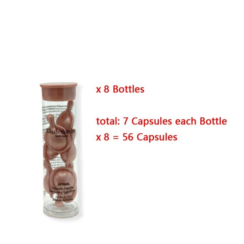 8 cápsulas de ceramida de retinol Elizabeth Arden línea borrado suero nocturno 7ct = 56ct Foto 1 de 1
