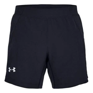 Under Armour NEW MENS LARGE Qualifier Speedpocket 7" Inseam BLACK Shorts 1326600 - Picture 1 of 6